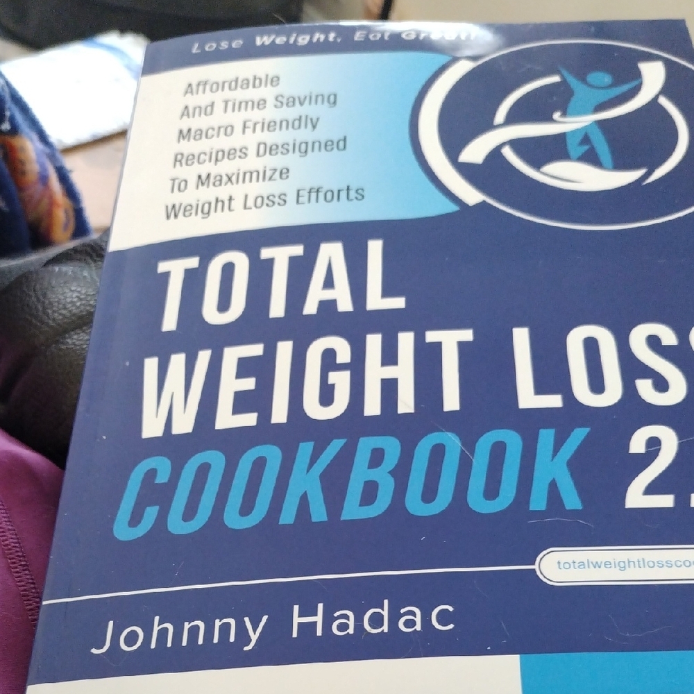 Total Weight Loss Cookbook 2.0 by Johnny Hadac - Blue Edition